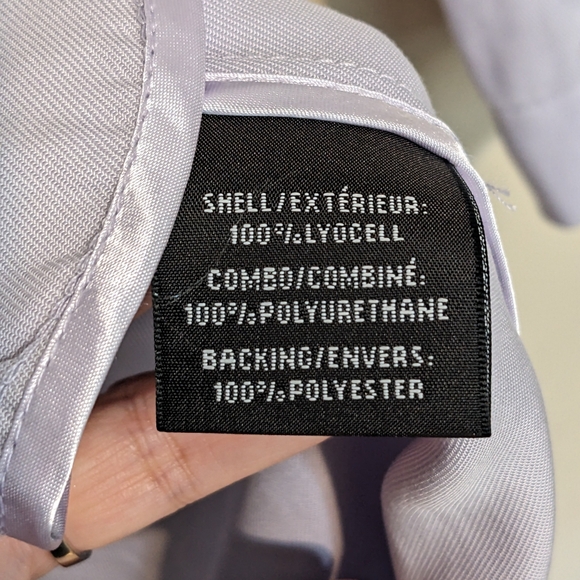 Badgley Mischka Angelina Trench Coat in Lavender Size XL - Picture 10 of 10